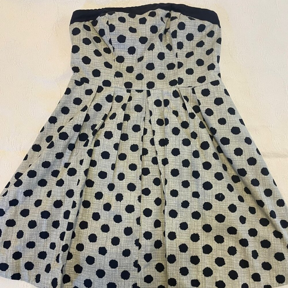 The Limited Strapless Fit and Flare Dress